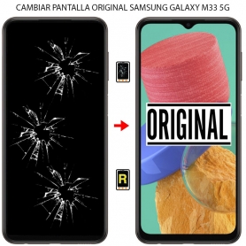 Cambiar Pantalla Samsung Galaxy M33 5G ORIGINAL