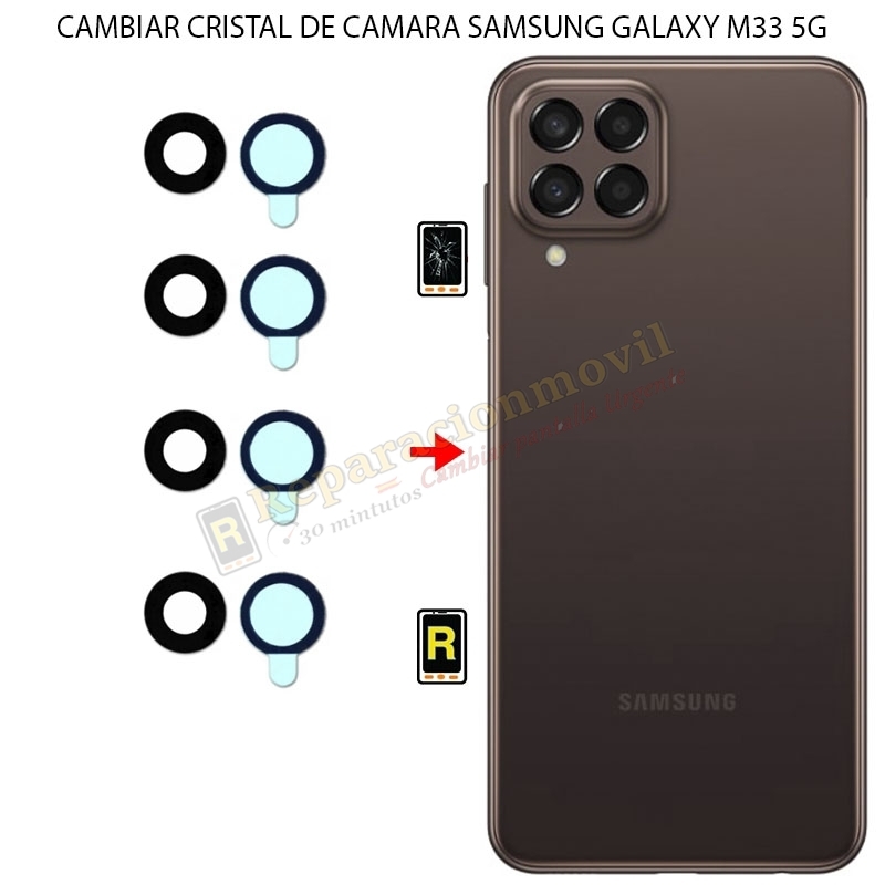Cambiar Cristal Cámara Trasera Samsung Galaxy M33 5G
