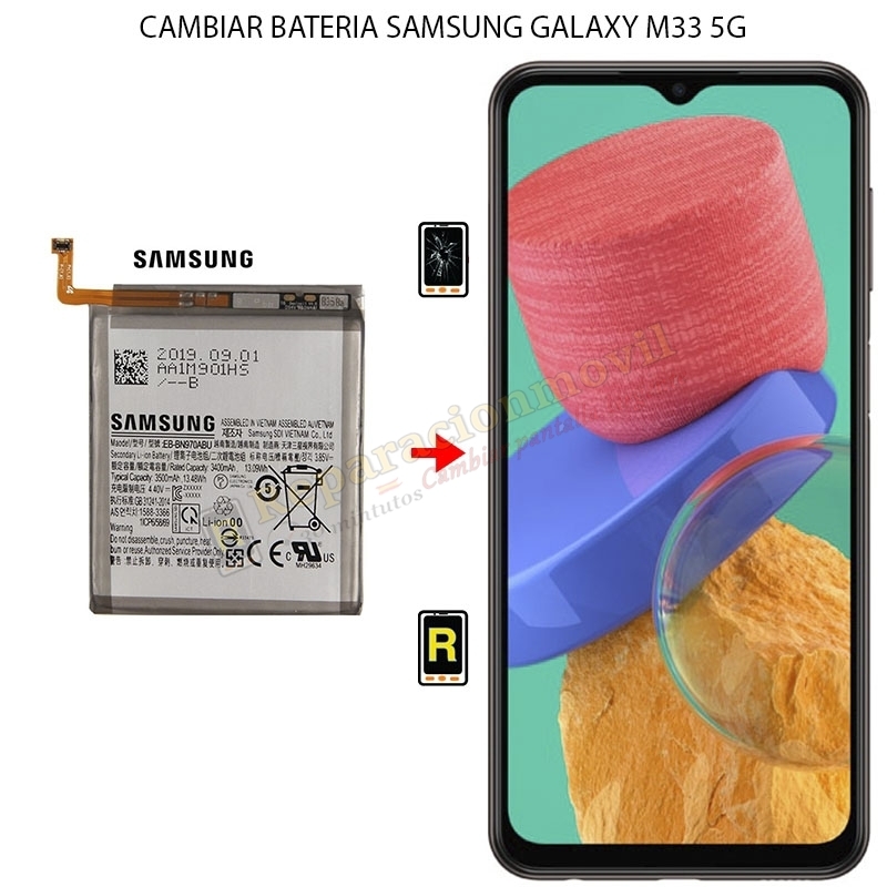Cambiar Batería Samsung Galaxy M33 5G