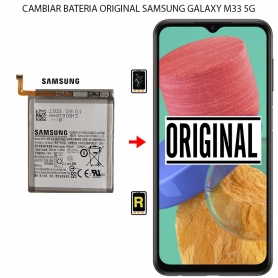 Cambiar Batería Samsung Galaxy M33 5G Original