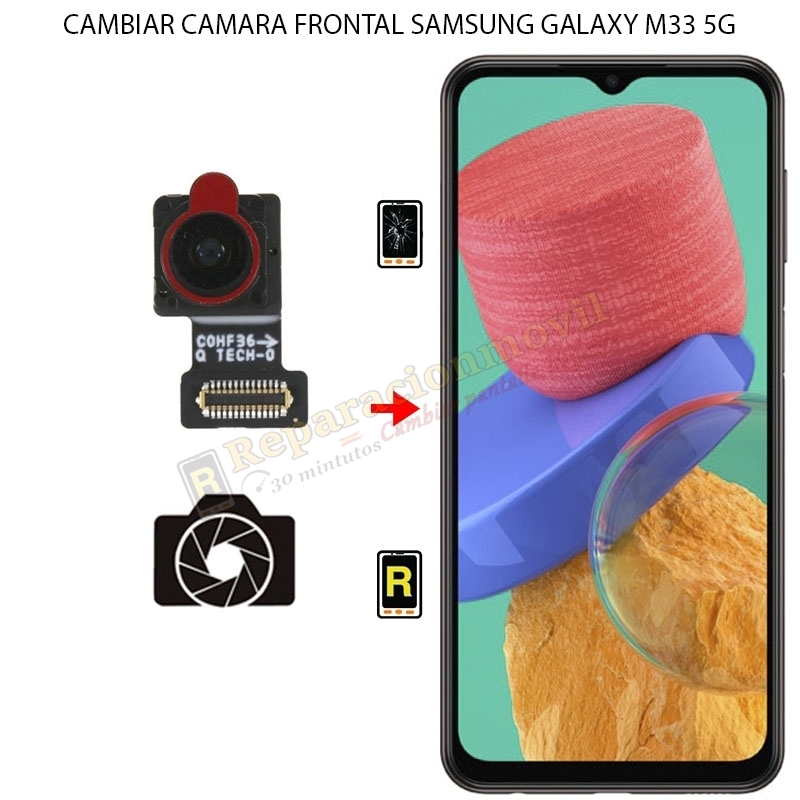 Cambiar Cámara Frontal Samsung Galaxy M33 5G