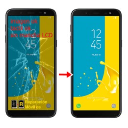 Cambiar Cristal Samsung J6 2018 (J600F)