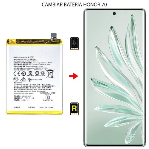 Cambiar Batería Honor 70 5G