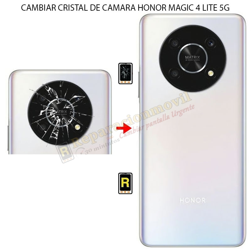 Cambiar Cristal Cámara Trasera Honor Magic 4 Lite 5G