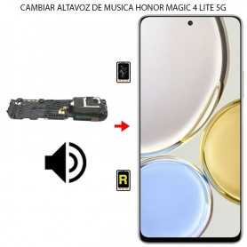 Cambiar Altavoz De Música Honor Magic 4 Lite 5G