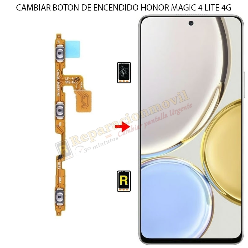 Cambiar Botón De Encendido Honor Magic 4 Lite 4G