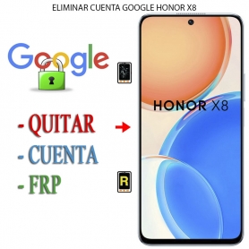 Eliminar Contraseña y Cuenta Google Honor X8