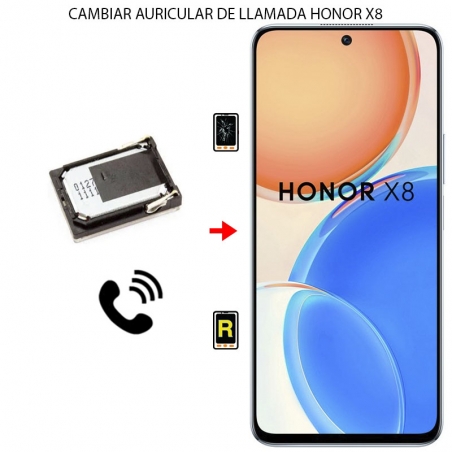 Cambiar Auricular De Llamada Honor X8