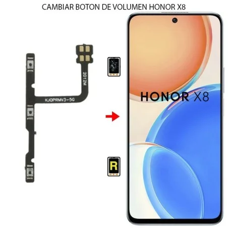 Cambiar Botón De Volumen Honor X8