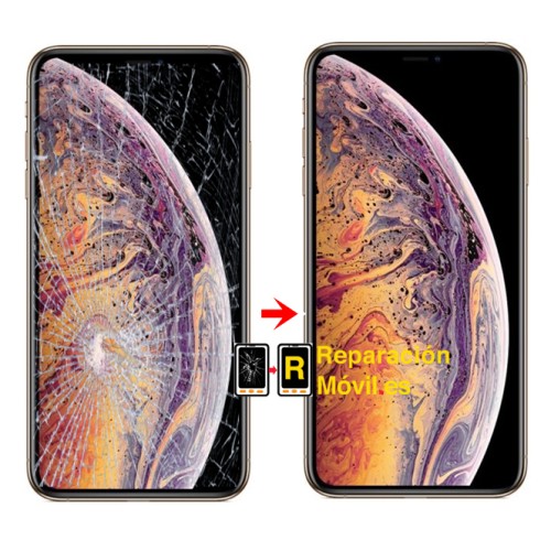 Cambiar iPhone XS MAX Cristal De Pantalla
