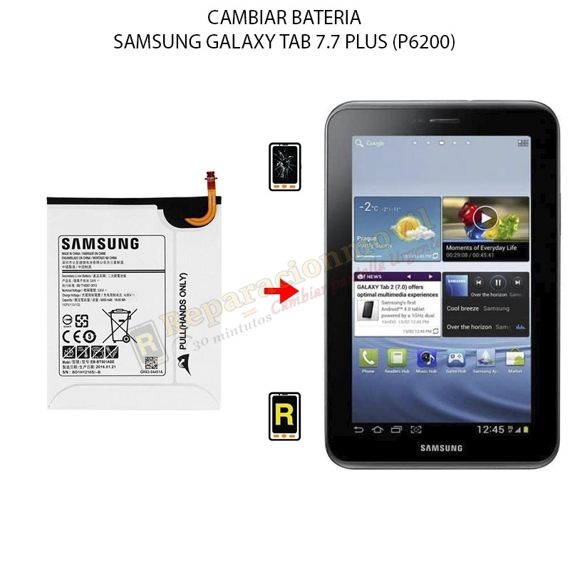 Cambiar Batería Samsung Galaxy Tab 7.0 Plus