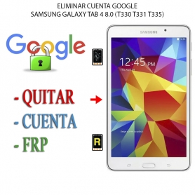 Eliminar Contraseña y Cuenta Google Samsung Galaxy Tab 4 8.0