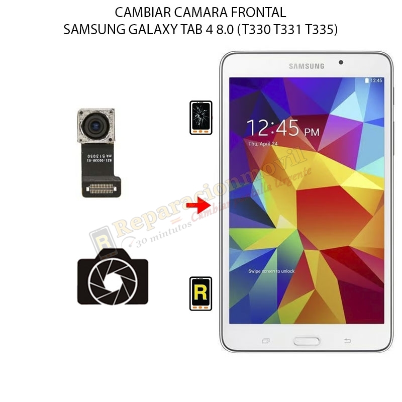 Cambiar Cámara Frontal Samsung Galaxy Tab 4 8.0