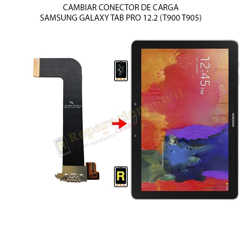 Cambiar Conector De Carga Samsung Galaxy Tab Pro 12.2