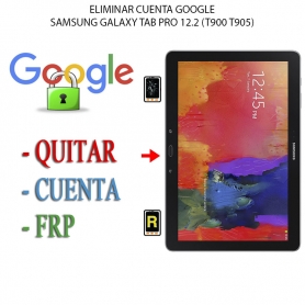 Eliminar Contraseña y Cuenta Google Samsung Galaxy Tab Pro 12.2