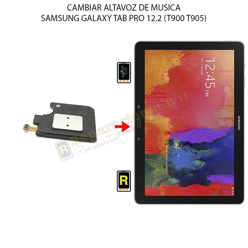 Cambiar Altavoz De Música Samsung Galaxy Tab Pro 12.2