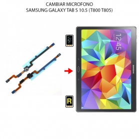 Cambiar Microfono Samsung Galaxy Tab S 10.5