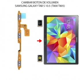 Cambiar Botón De Volumen Samsung Galaxy Tab S 10.5