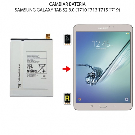 Cambiar Batería Samsung Galaxy Tab S2 8.0