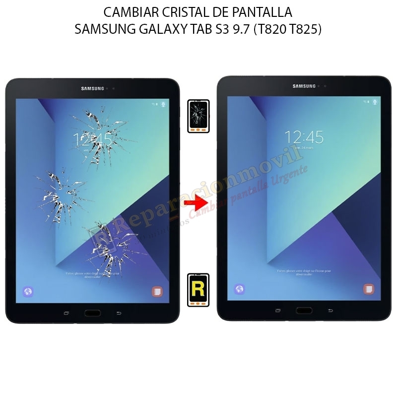 Cambiar Cristal De Pantalla Samsung Galaxy Tab S3 9.7
