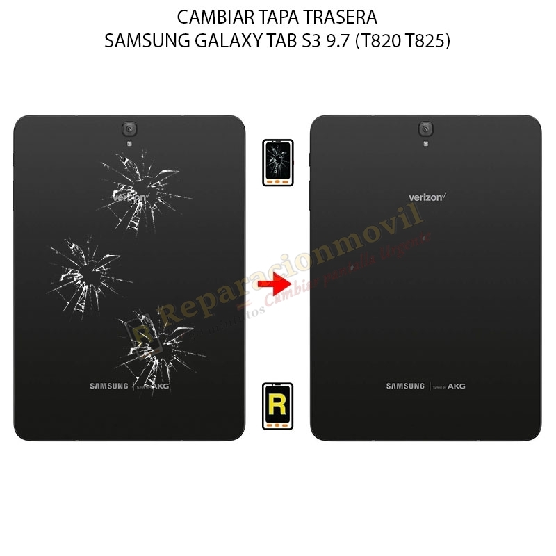 Cambiar Tapa Trasera Samsung Galaxy Tab S3 9.7