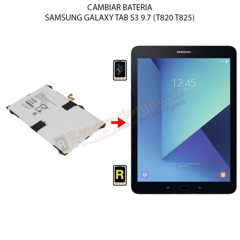 Cambiar Batería Samsung Galaxy Tab S3 9.7