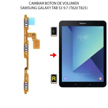 Cambiar Botón De Volumen Samsung Galaxy Tab S3 9.7