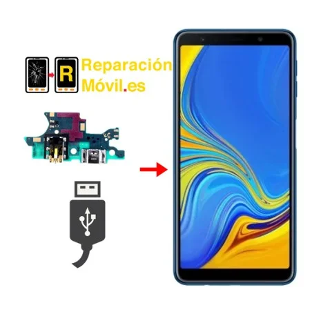 Cambiar Conector de Carga Samsung A7 2018 (A750FN)