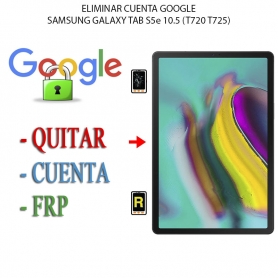 Eliminar Contraseña y Cuenta Google Samsung Galaxy Tab S5e 10.5