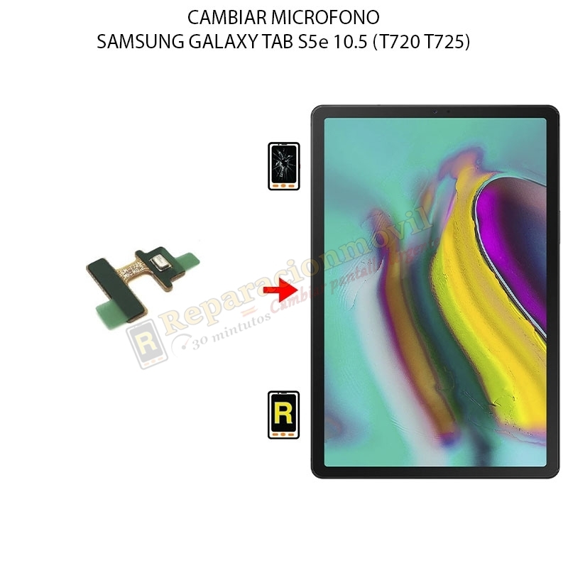 Cambiar Microfono Samsung Galaxy Tab S5e 10.5