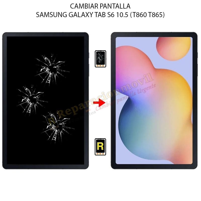 Cambiar Pantalla Samsung Galaxy Tab S6