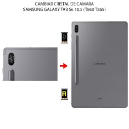 Cambiar Cristal Cámara Trasera Samsung Galaxy Tab S6