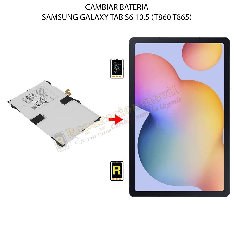 Cambiar Batería Samsung Galaxy Tab S6 10.5