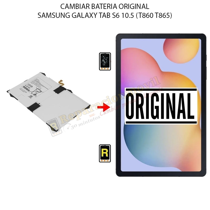 Cambiar Batería Samsung Galaxy Tab S6 10.5 Original