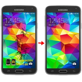 Cambiar Cristal Samsung S5