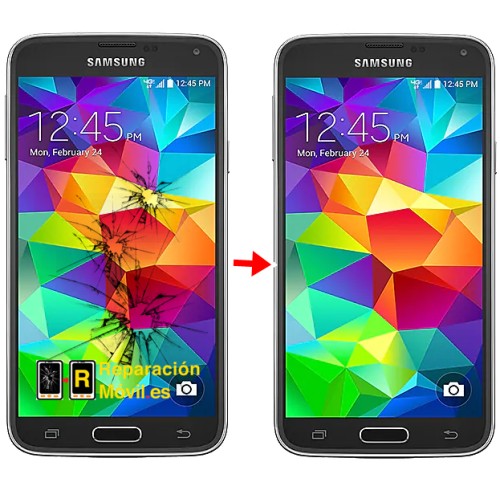 Cambiar Cristal Samsung S5