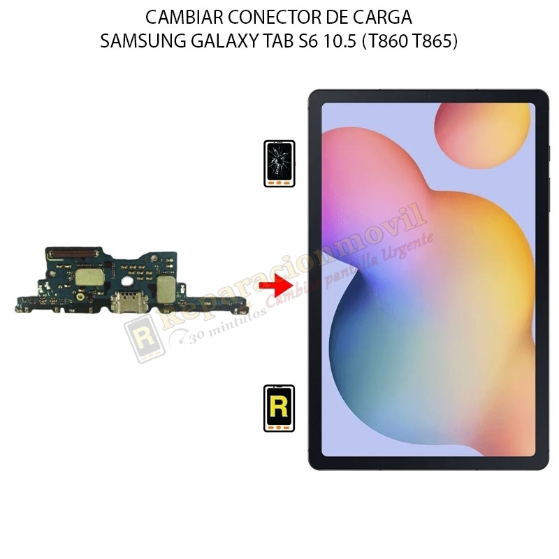 Cambiar Conector De Carga Samsung Galaxy Tab S6