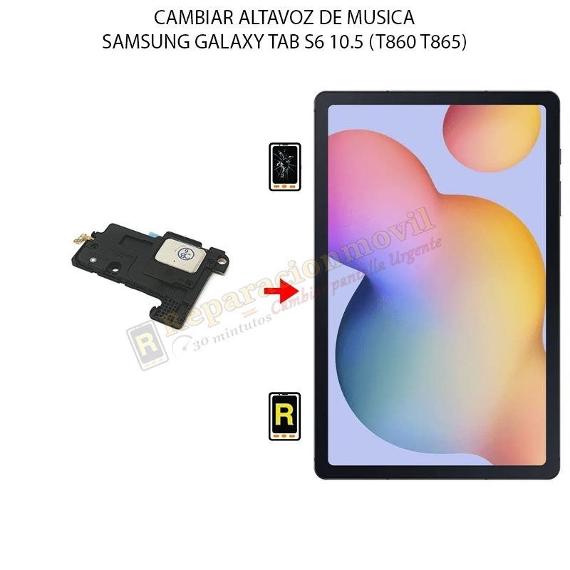 Cambiar Altavoz De Música Samsung Galaxy Tab S6 10.5