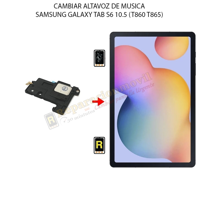 Cambiar Altavoz De Música Samsung Galaxy Tab S6