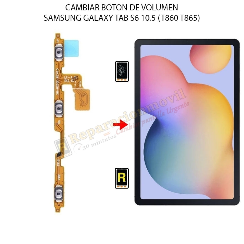 Cambiar Botón De Volumen Samsung Galaxy Tab S6