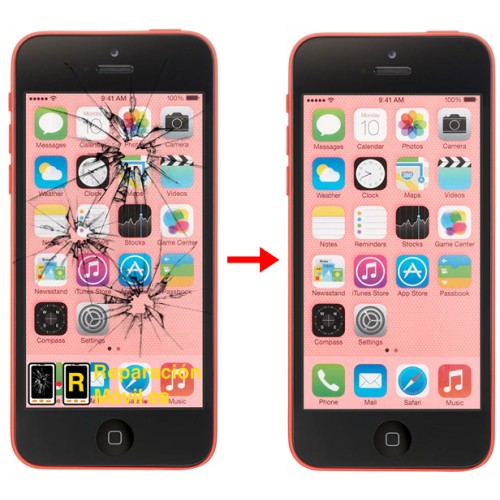 Cambiar Pantalla iPhone 5C