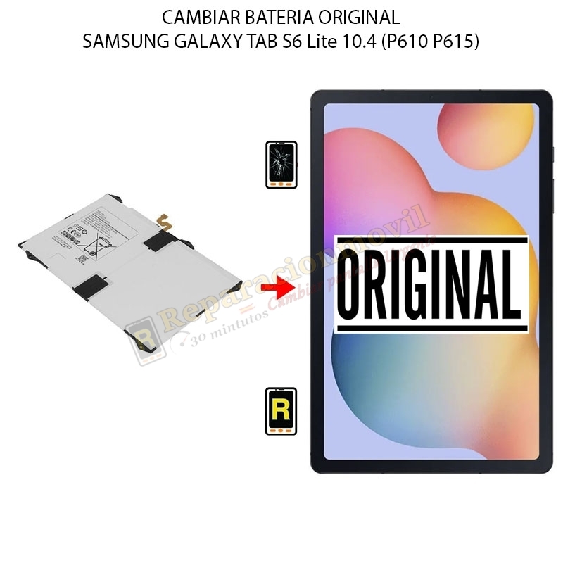 Cambiar Batería Samsung Galaxy Tab S6 Lite 10.4 Original