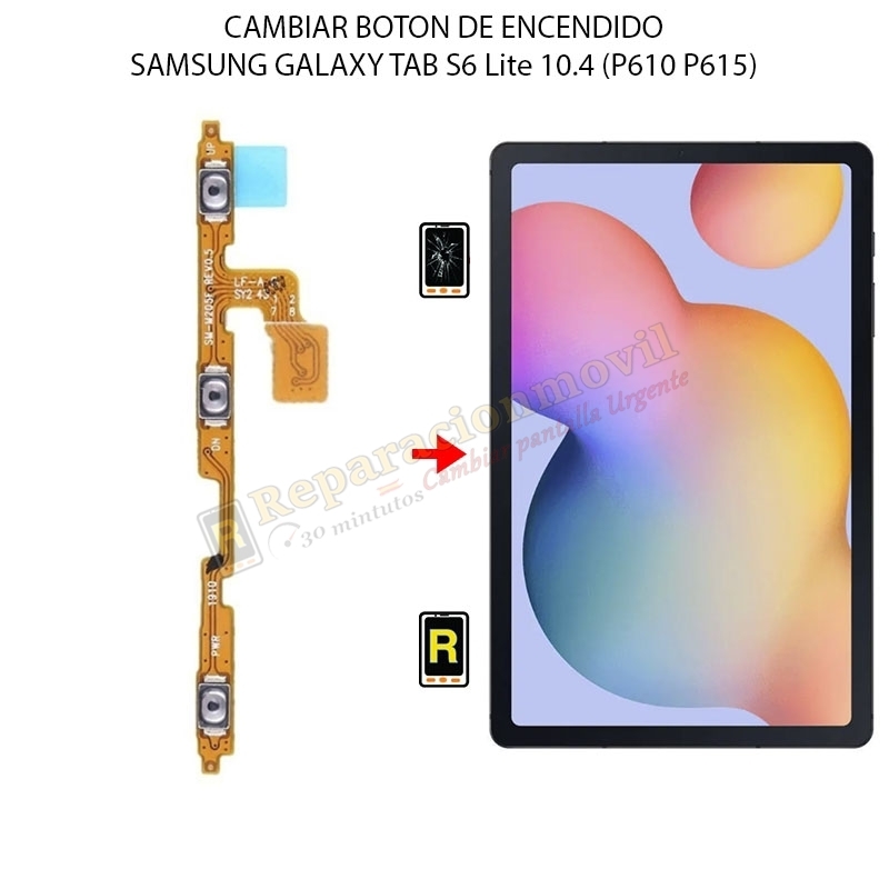 Cambiar Botón De Encendido Samsung Galaxy Tab S6 Lite 10.4