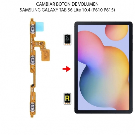 Cambiar Botón De Volumen Samsung Galaxy Tab S6 Lite 10.4