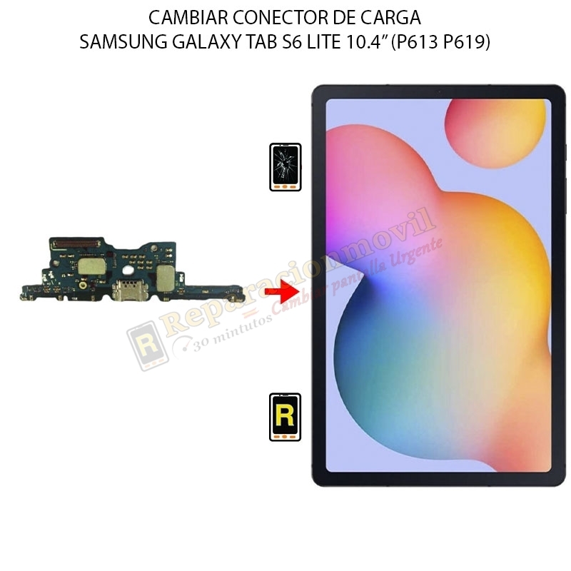 Cambiar Conector De Carga Samsung Galaxy Tab S6 Lite 2022