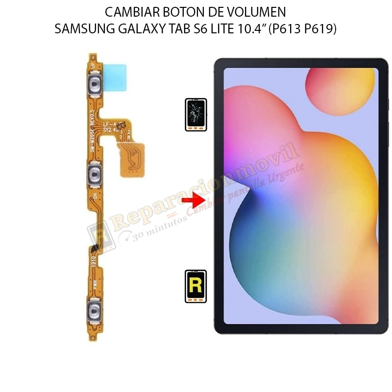 Cambiar Botón De Volumen Samsung Galaxy Tab S6 Lite 2022 10.4