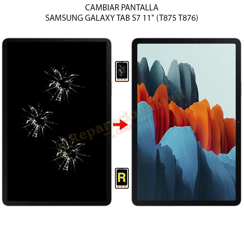 Cambiar Pantalla Samsung Galaxy Tab S7