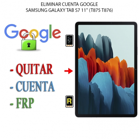 Eliminar Contraseña y Cuenta Google Samsung Galaxy Tab S7