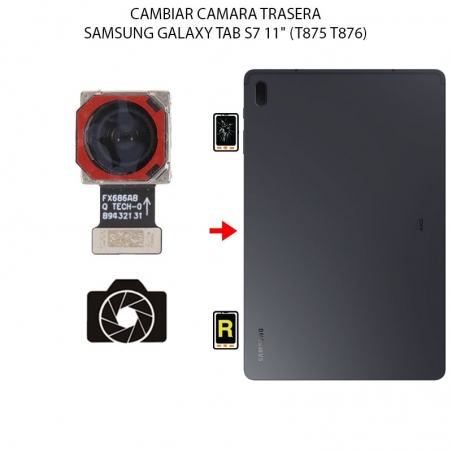 Cambiar Cámara Trasera Samsung Galaxy Tab S7