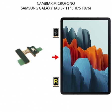 Cambiar Microfono Samsung Galaxy Tab S7 11